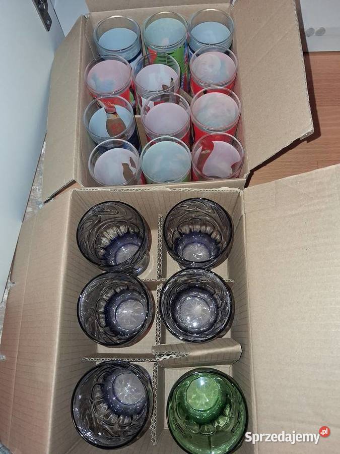 Szklanki CocaCola 18 nowe zestaw