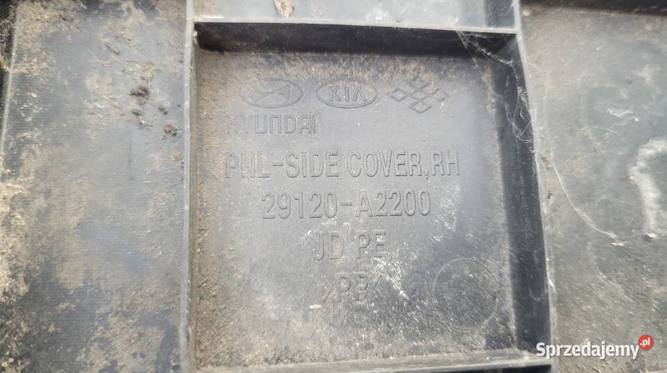OSŁONA SILNIKA DOLNA PRAWA KIA CEED 2 II 12 Ruda Śląska