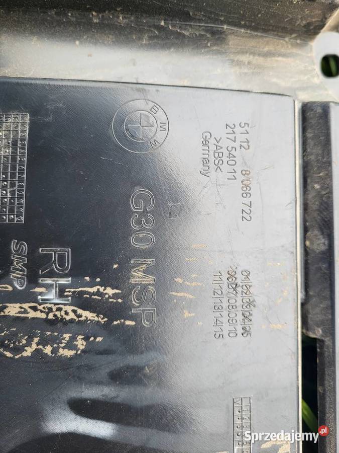 Mocowanie zderzaka tył BMW G30 51128066722 Pozostałe Wolanów