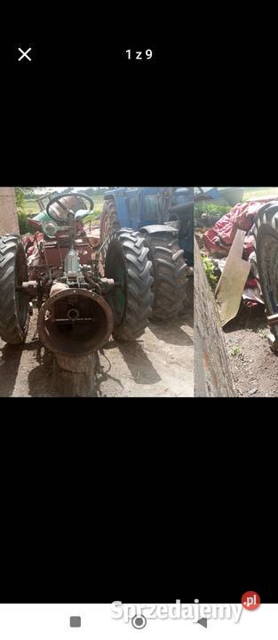 Zetor k25 tył i przednia oś z kołami