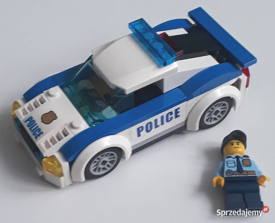 Klocki LEGO radiowóz policyjny z zestawu 60138 Nowa Sól