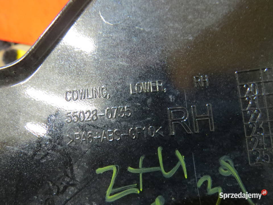 KAWASAKI ZX4R ZX4RR ZX4R Z400 NINJA OWIEWKA Szyby i owiewki Warszawa sprzedam