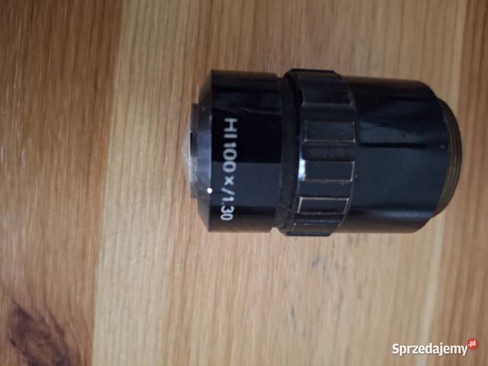 Mikroskop obiektyw mikroskou Carl Zeiss Jena Kraków