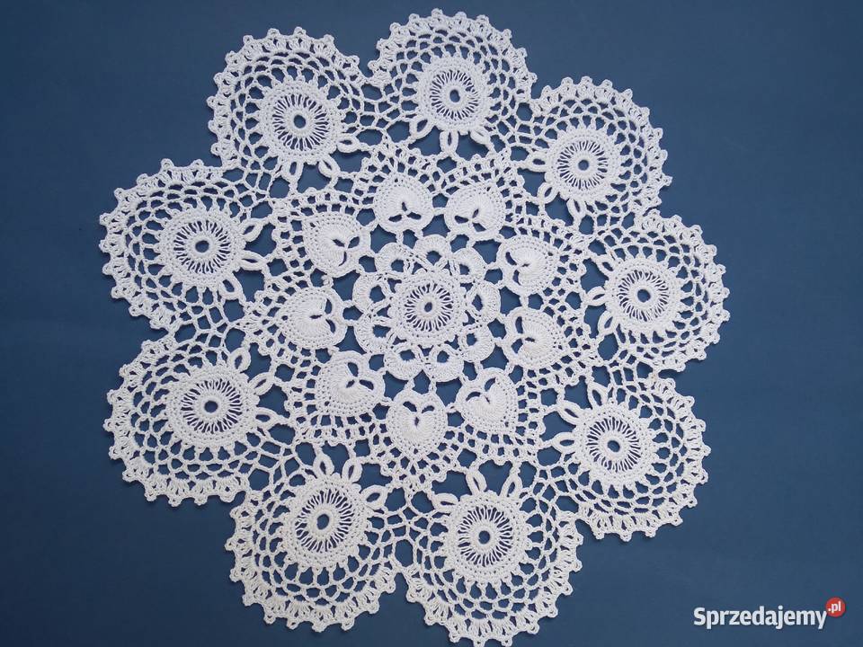 serwetka szydełkowa Ostrów Wielkopolski