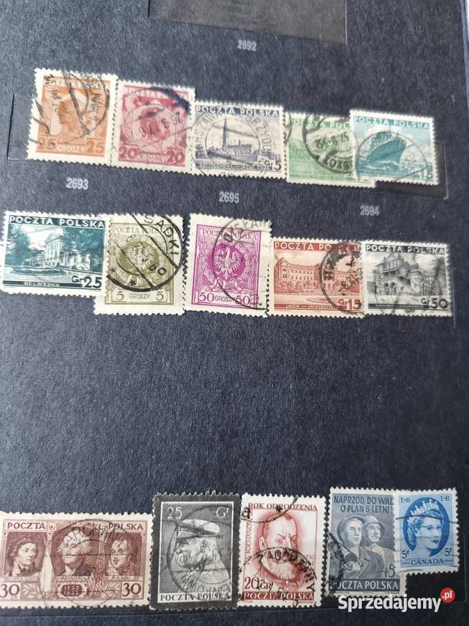 Znaczki PRL 19821983r z klaserem Jaktorów sprzedam