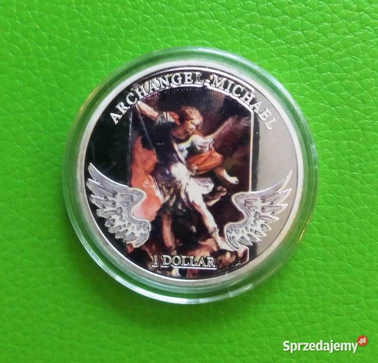 1 Dolar Dollar Moneta Archanioł Michał Aangel śląskie Sosnowiec