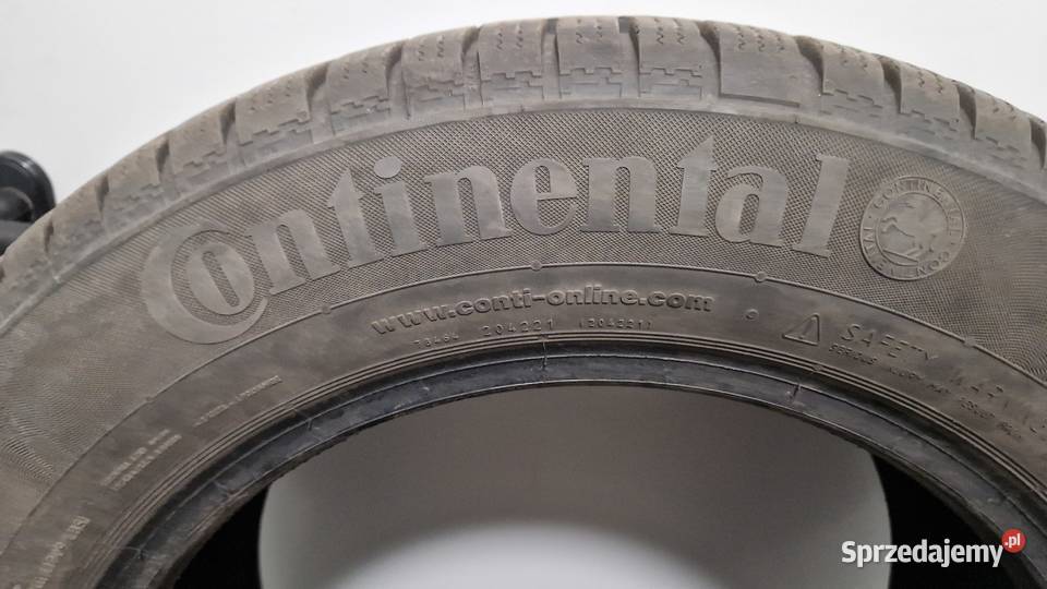Opony zimowe Continental 2255516 super stan Warszawa sprzedam