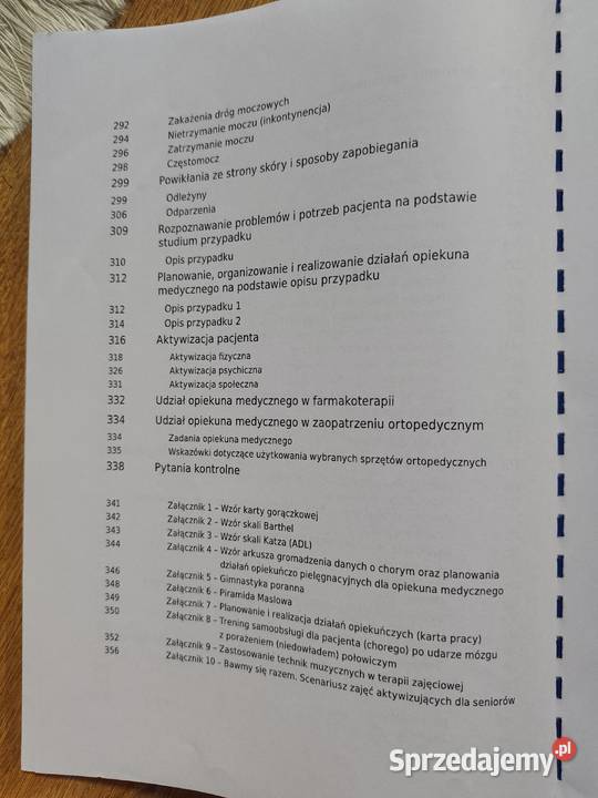 Podręcznik Opiekun Medyczny Czynności Pozostałe Filipów