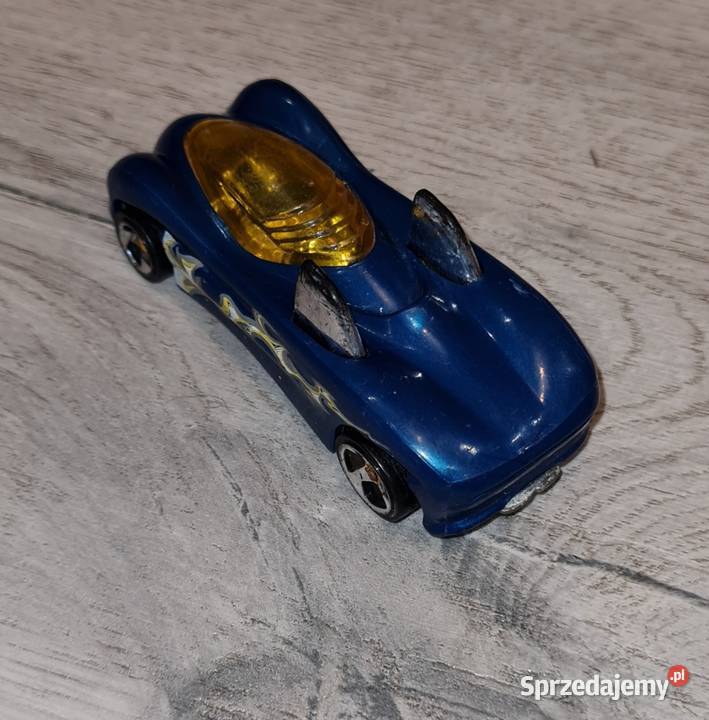 Autko samochód resorak Hot Wheels niebieski Łódź