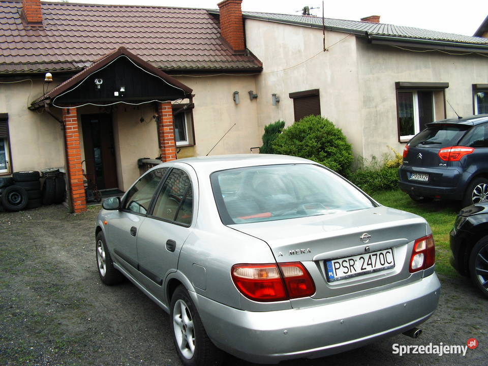 Nissan Almera 18 etylina Gaz 2004 r Września
