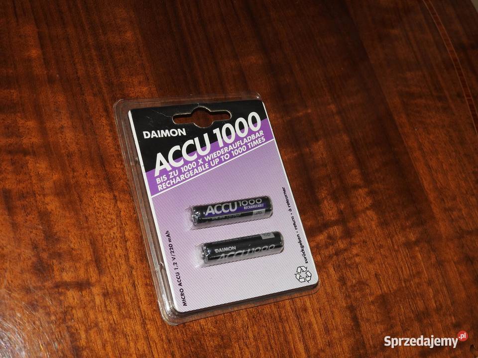 Akumulatorki Daimon Accu 1000 RX03 12V 220 mAh podkarpackie
