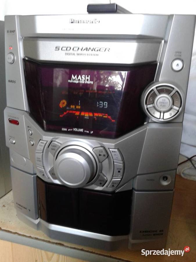 wieża PANASONIC z pilotem komplet Ostrowiec Świętokrzyski