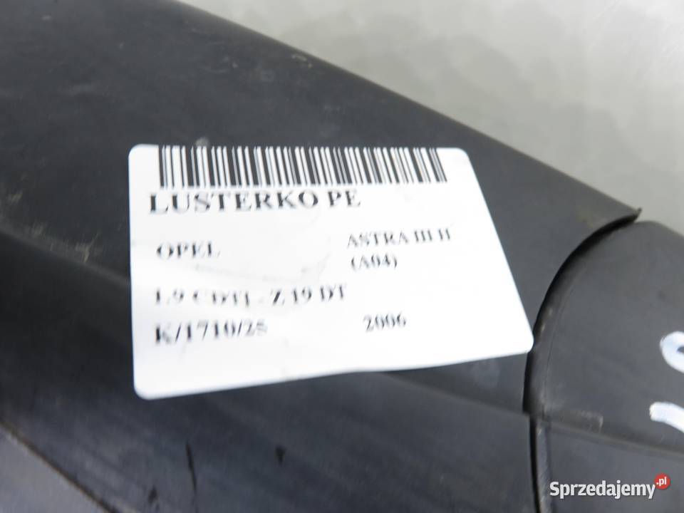 LUSTERKO PRAWE OPEL ASTRA III H 24462996 Z157