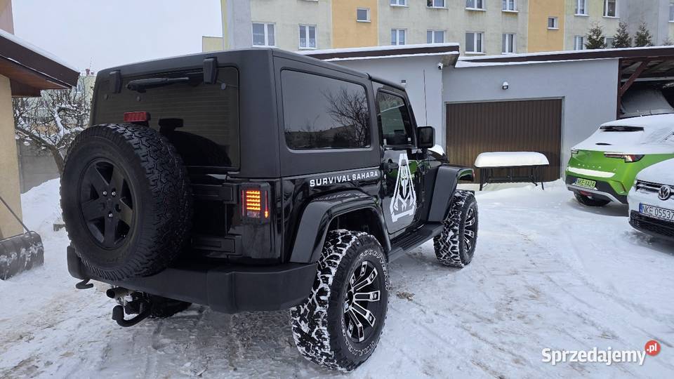 Jeep wrangler wersja Sahara 36 benzyna 2016 286KM Kętrzyn