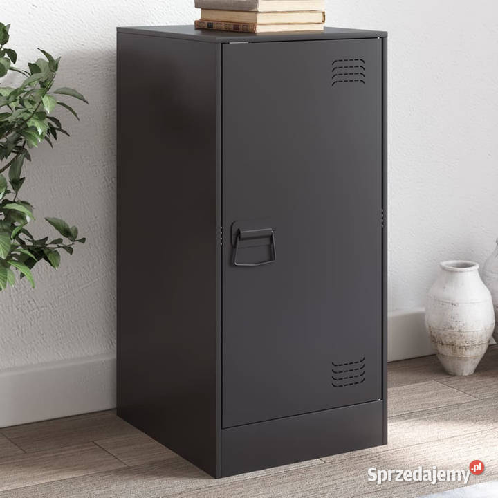 Szafka czarna 345x39x73 stal WM841709 Warszawa
