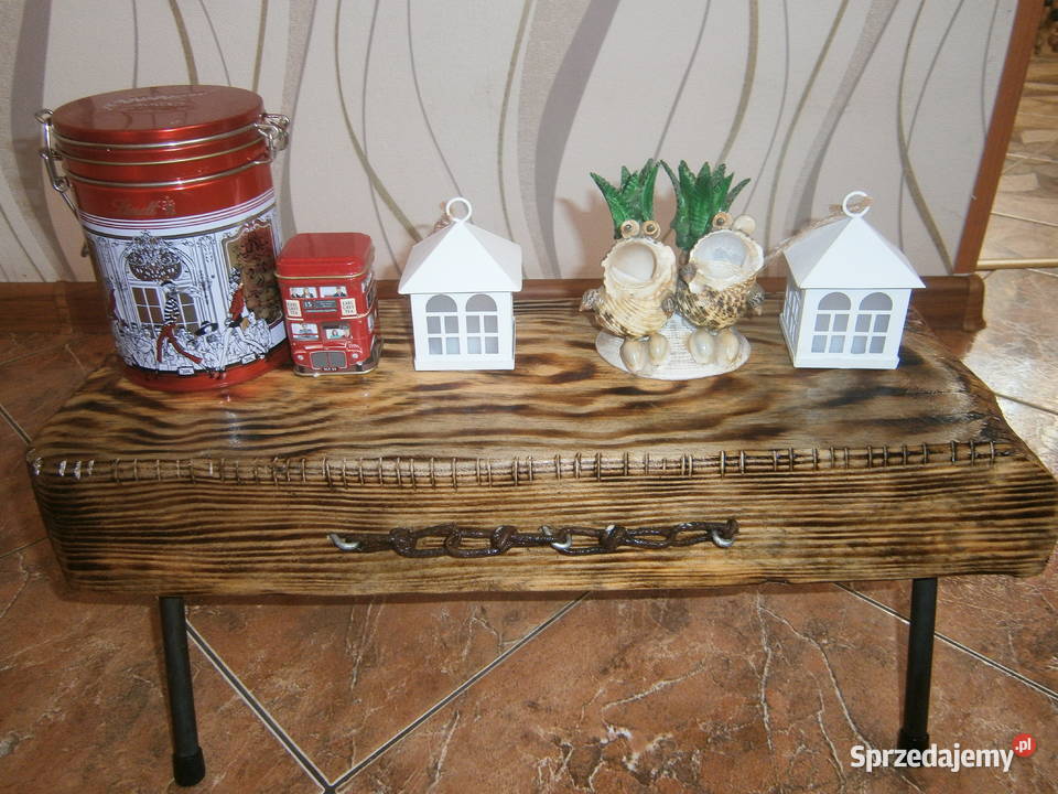 stara belka drewniana półkaozdoba Siedlce