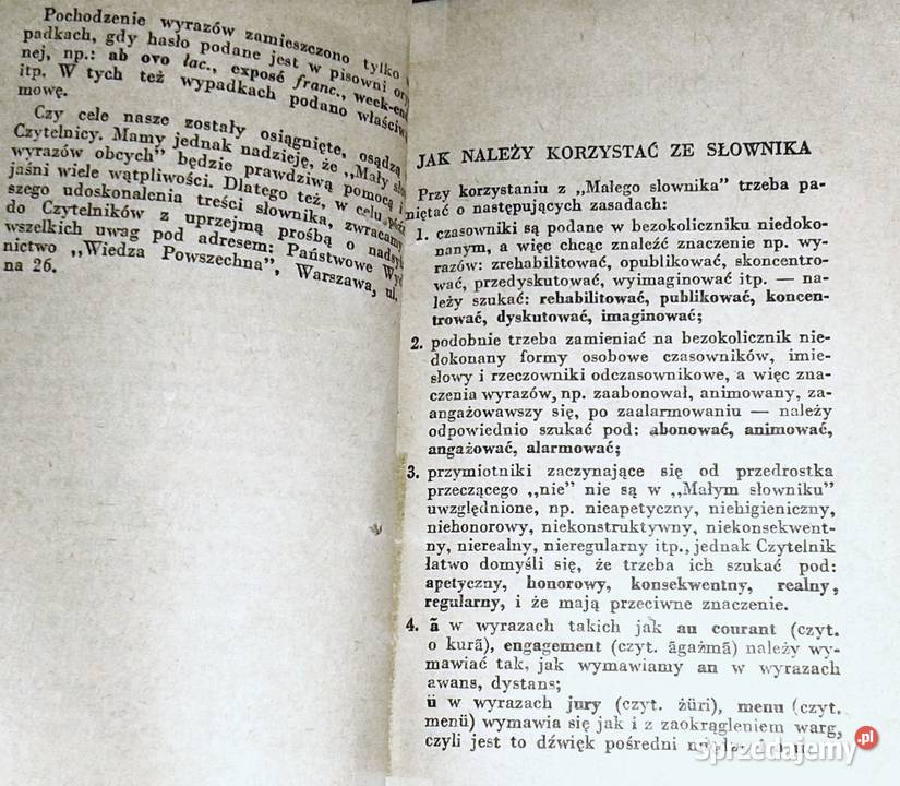 Mały słownik wyrazów obcych Feliks Jakubowski Chełm