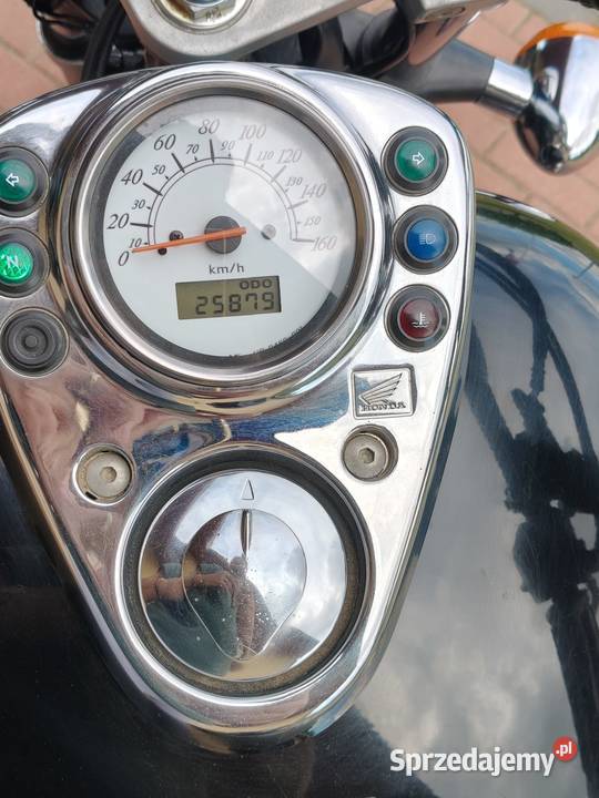 Honda VT 125 Honda pomorskie Opalenie