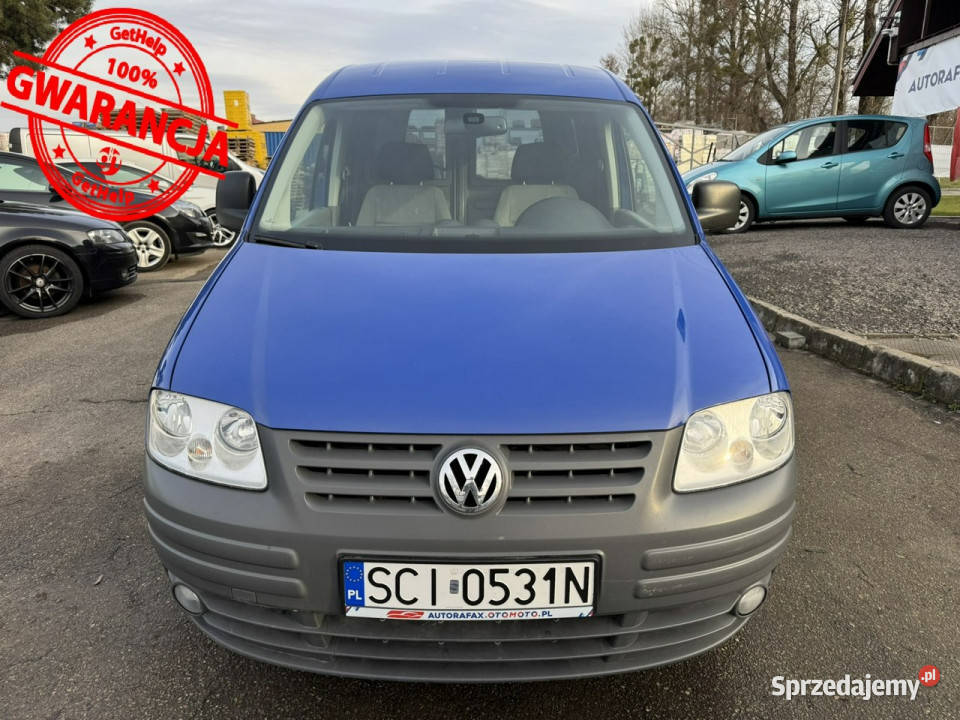 Volkswagen Caddy Klimatronic 2stref Ele szyby Cieszyn