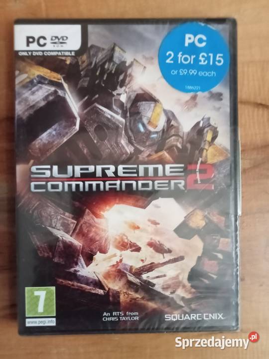 supreme commander 2nowa pc dvd rom Nowy Tomyśl