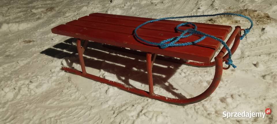 Sanki metalowe i drewniane podlaskie Augustów
