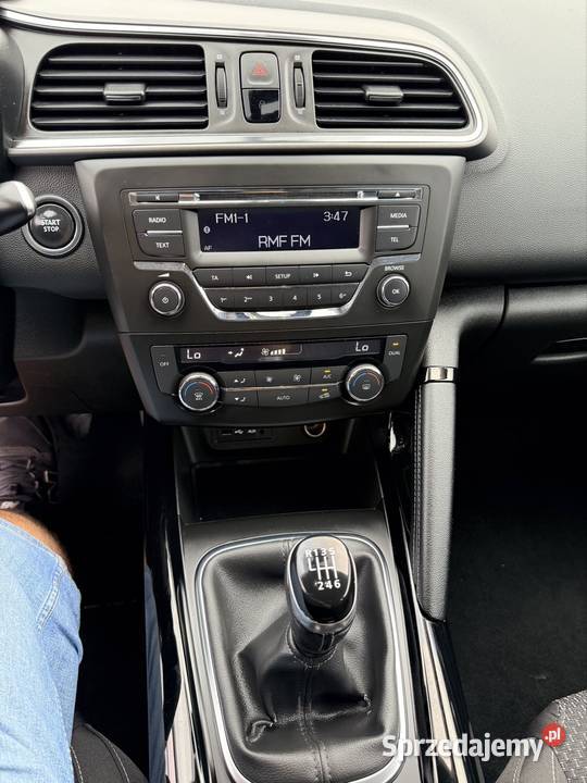 Renault Kadjar 2015r Benzyna 131KM lubelskie Tomaszów Lubelski