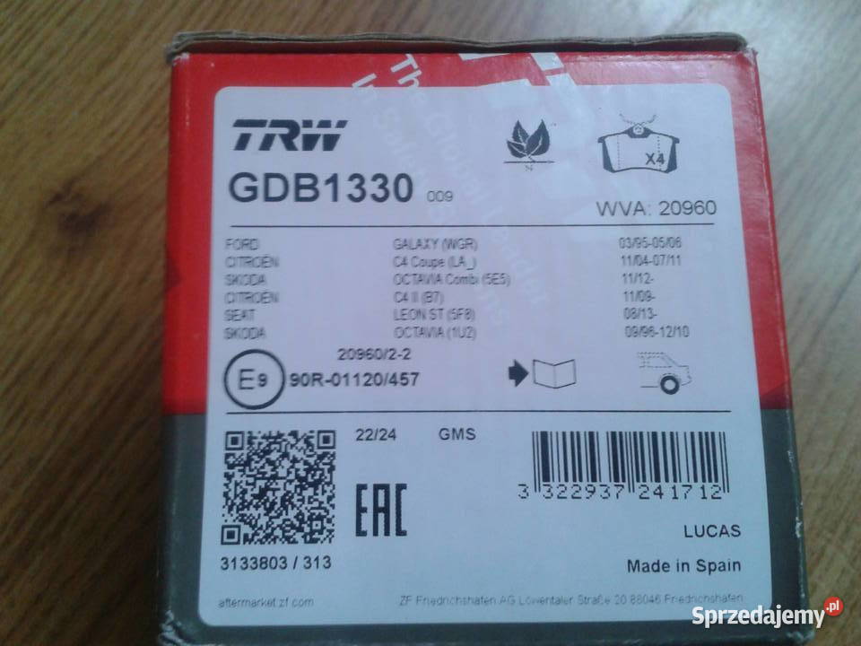 440A06575R Tarcza tyl Renault Megane 4 10km