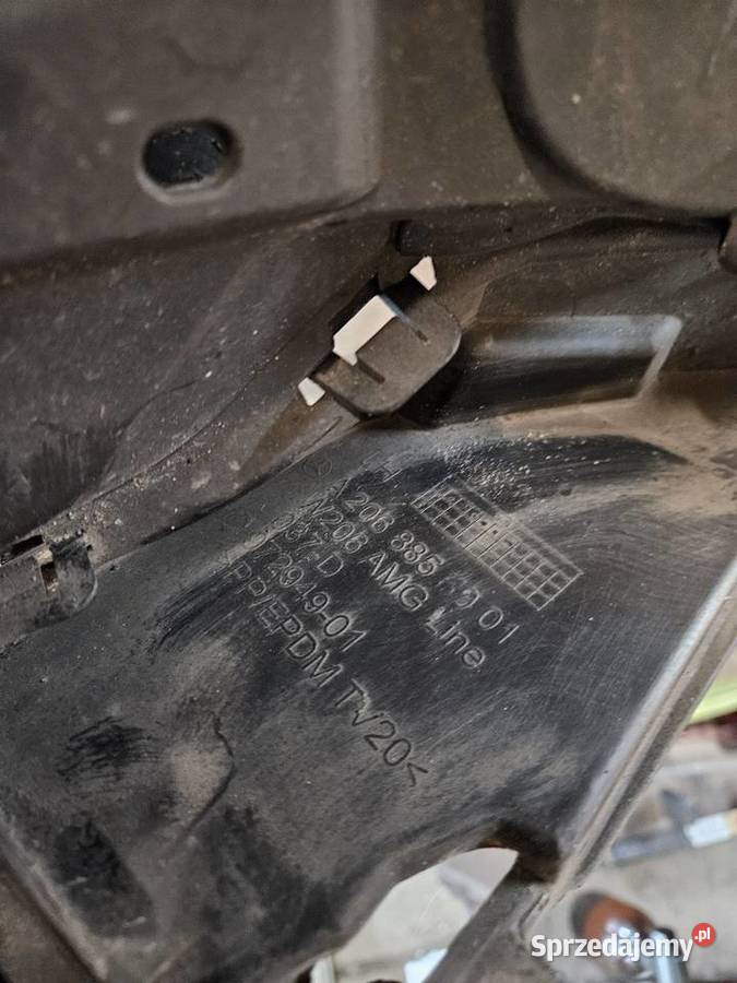 MERCEDES CKLASA W206 AMG ŚLIZG LEWY ZDERZAKA Międzychód