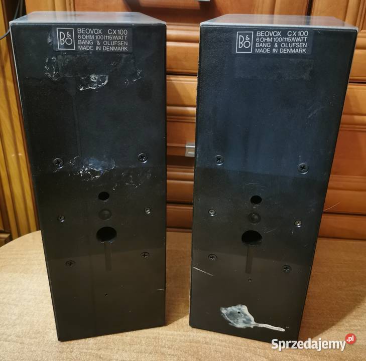 Kolumny Bang Olufsen CX 100 srebrne sprzedam