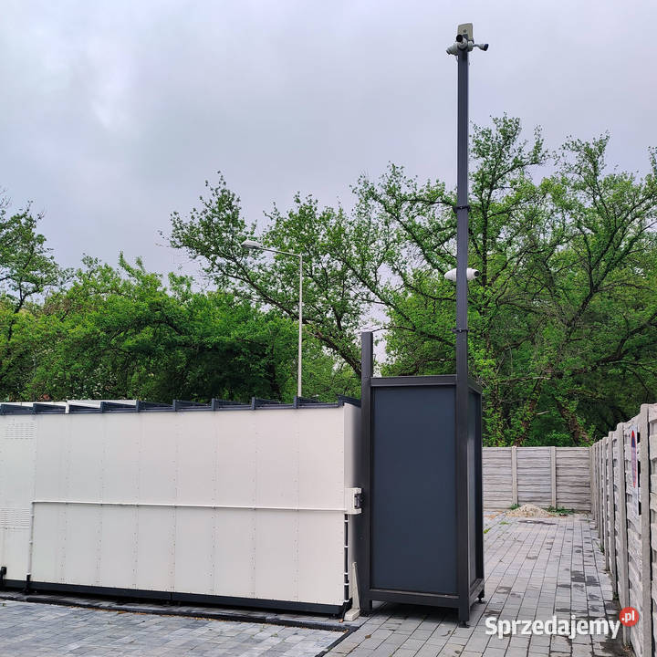 Mobilna Wieża Monitoringu CCTV 8x Kamera 6Mpix Radomsko