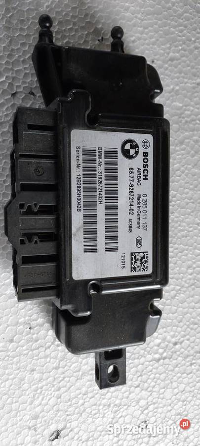 Bmw f20 f30 moduł airbag Pozostałe
