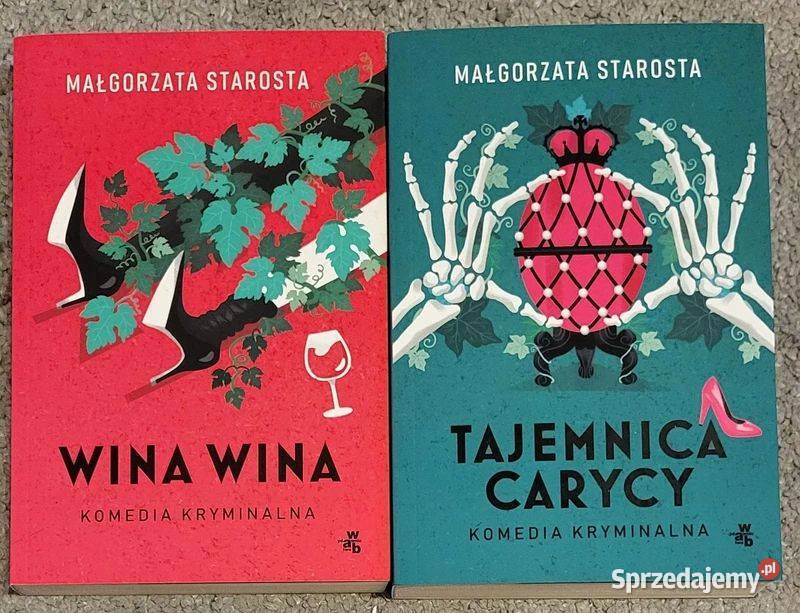 Wina wina Tajemnica carycy Małgorzata Starosta ISBN 9788328091092 Książki i Podręczniki sprzedam