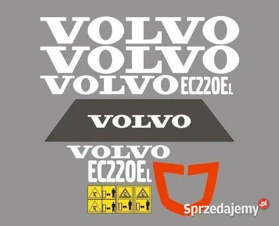 Naklejki oklejenie VOLVO EC220EL Zamiennik