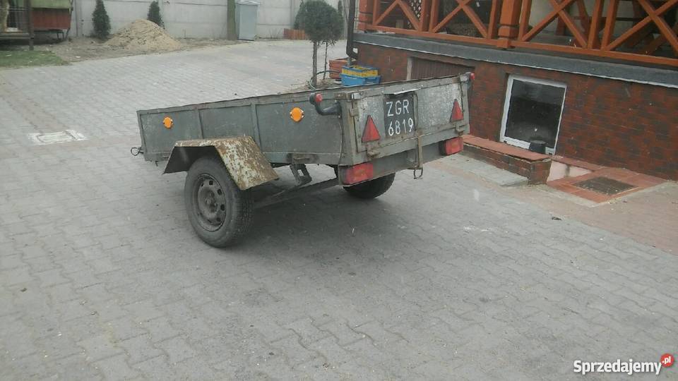 Przyczepka samochodowa Wolsztyn sprzedam