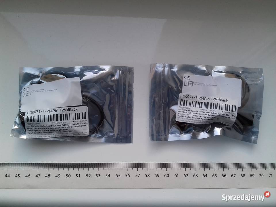 Kabel rozdzielacz na dwa łącznik do LED ARGB 12V kujawsko-pomorskie Bydgoszcz