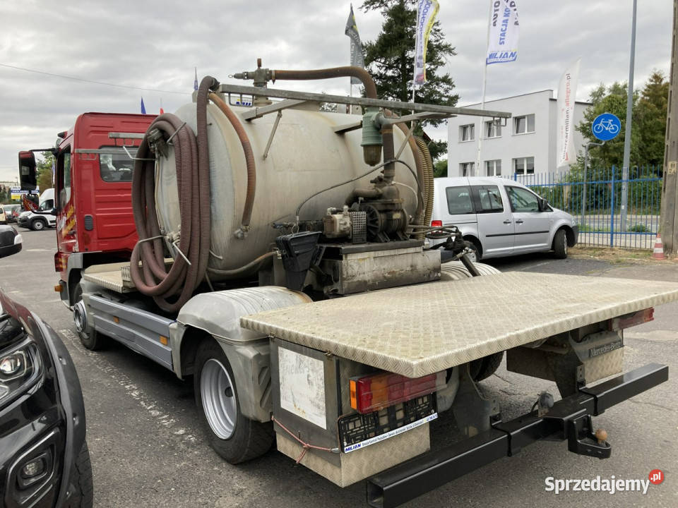 Mercedes Atego 716 Toitoi WC Asanizacyjny Wuko Samochody ciężarowe Samochody ciężarowe Syców