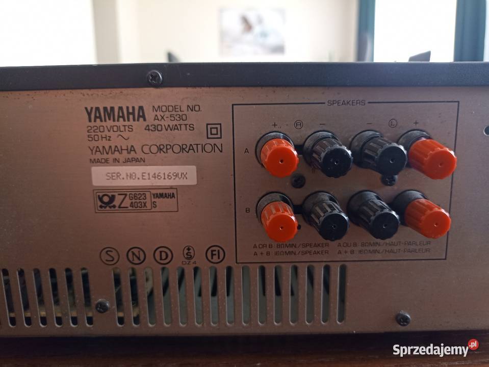 Wzmacniacz Yamaha AX530 używany przeglądzie Oświęcim