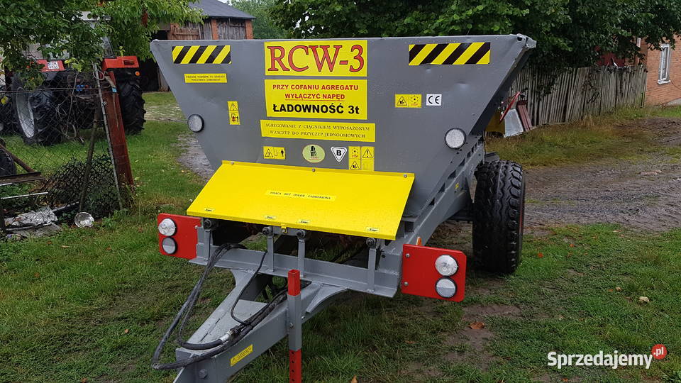 Rozsiewacz wapna RCW3 Drużbice