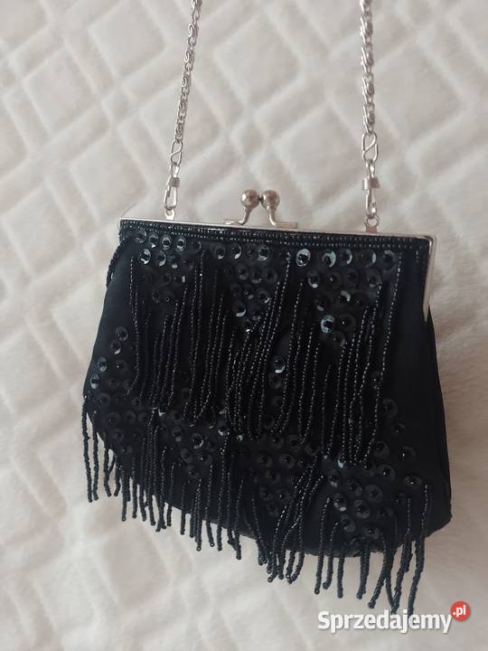 HandmadeBogato zdobiona torebka listonoszka Kraków