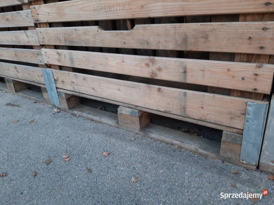 Skrzyniopalety drewniane