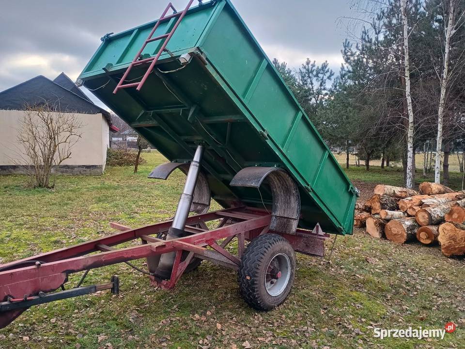 Przyczepa wywrotka jednoosiowa Szczerców
