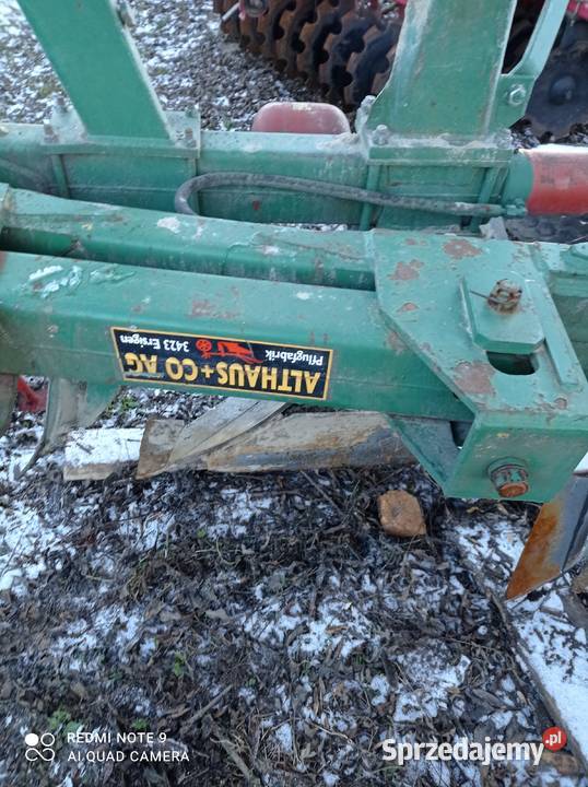 Pług obrotowy 2 skikowy lubelskie Kościaszyn