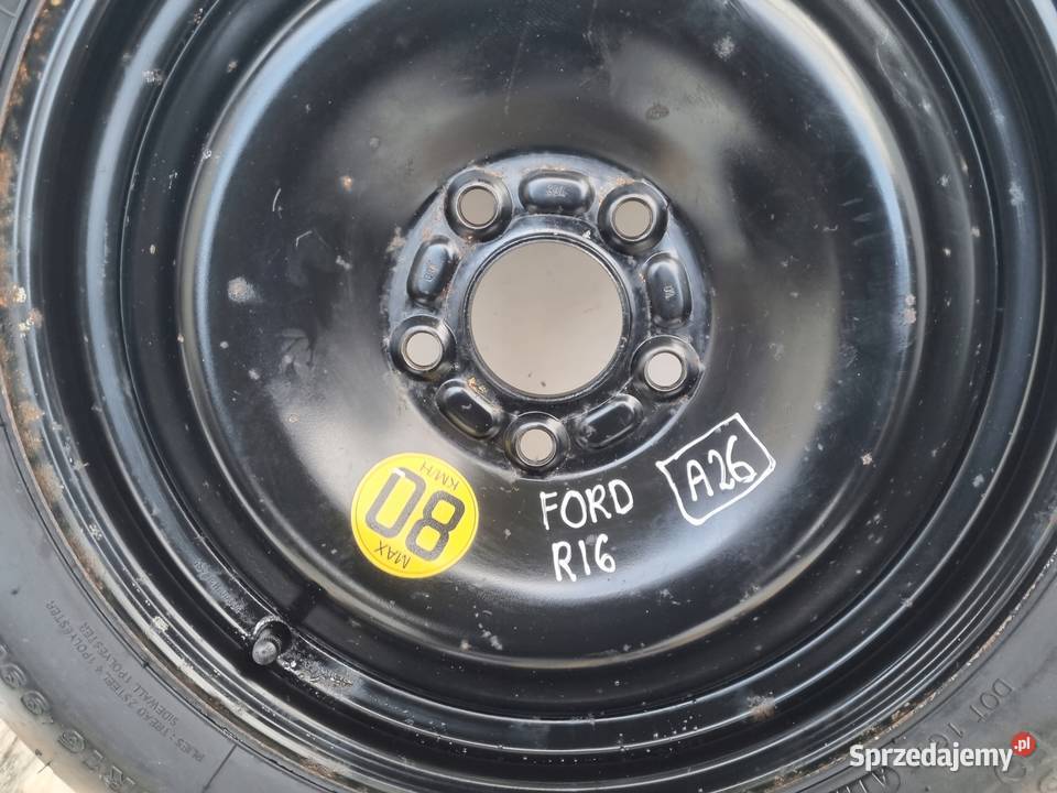 KOŁO ZAPASOWE 12585 R16 DOJAZDOWE Ford C Focus Rudka
