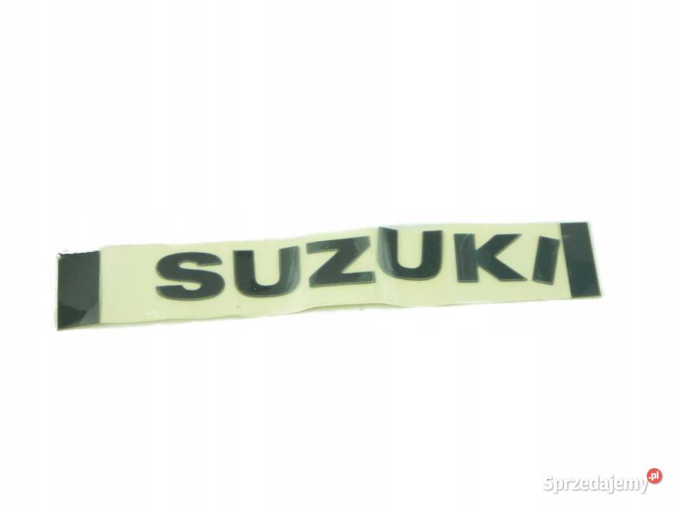 EMBLEMAT SUZUKI SWIFT TYŁ lubelskie