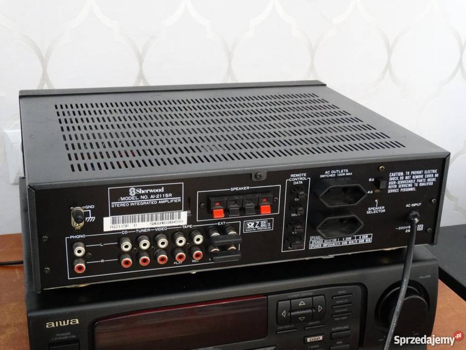 Wzmacniacz Sherwood Al 2115R mocny 280 Jasło