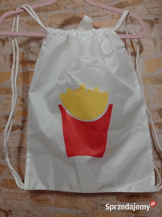 McDonalds Biały plecak plażowy z Niemiec worek Dla kobiet Kraków