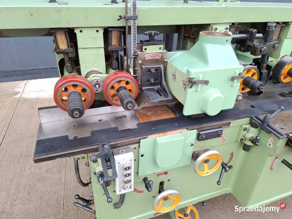 Strugarka czterostronna Weinig PFA17N 1725 Naprawa