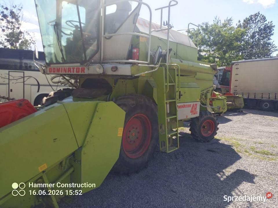 Kombajn Zbożowy Claas Dominator 48S Stan Gotowy Chełm