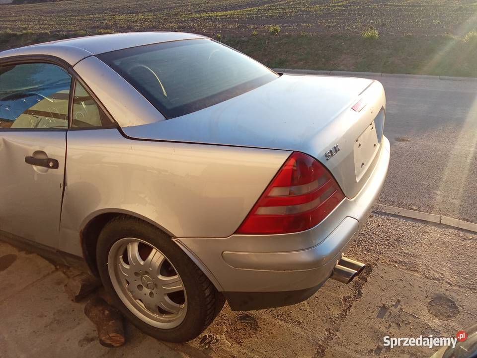 Mercedes slk r170 na części benzyna+LPG warmińsko-mazurskie Nowe Miasto Lubawskie