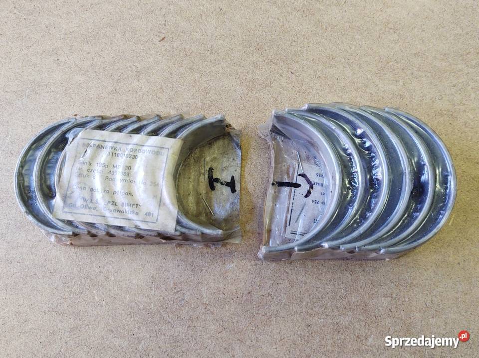 Panewki główne korbowodowe Fiat 125p FSO Polonez wielkopolskie Oborniki sprzedam